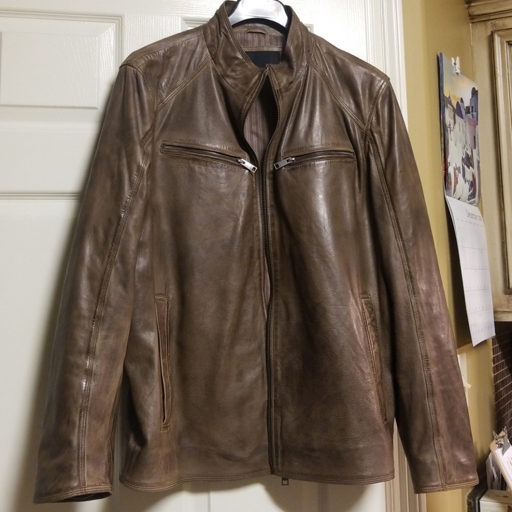 Leather jacket